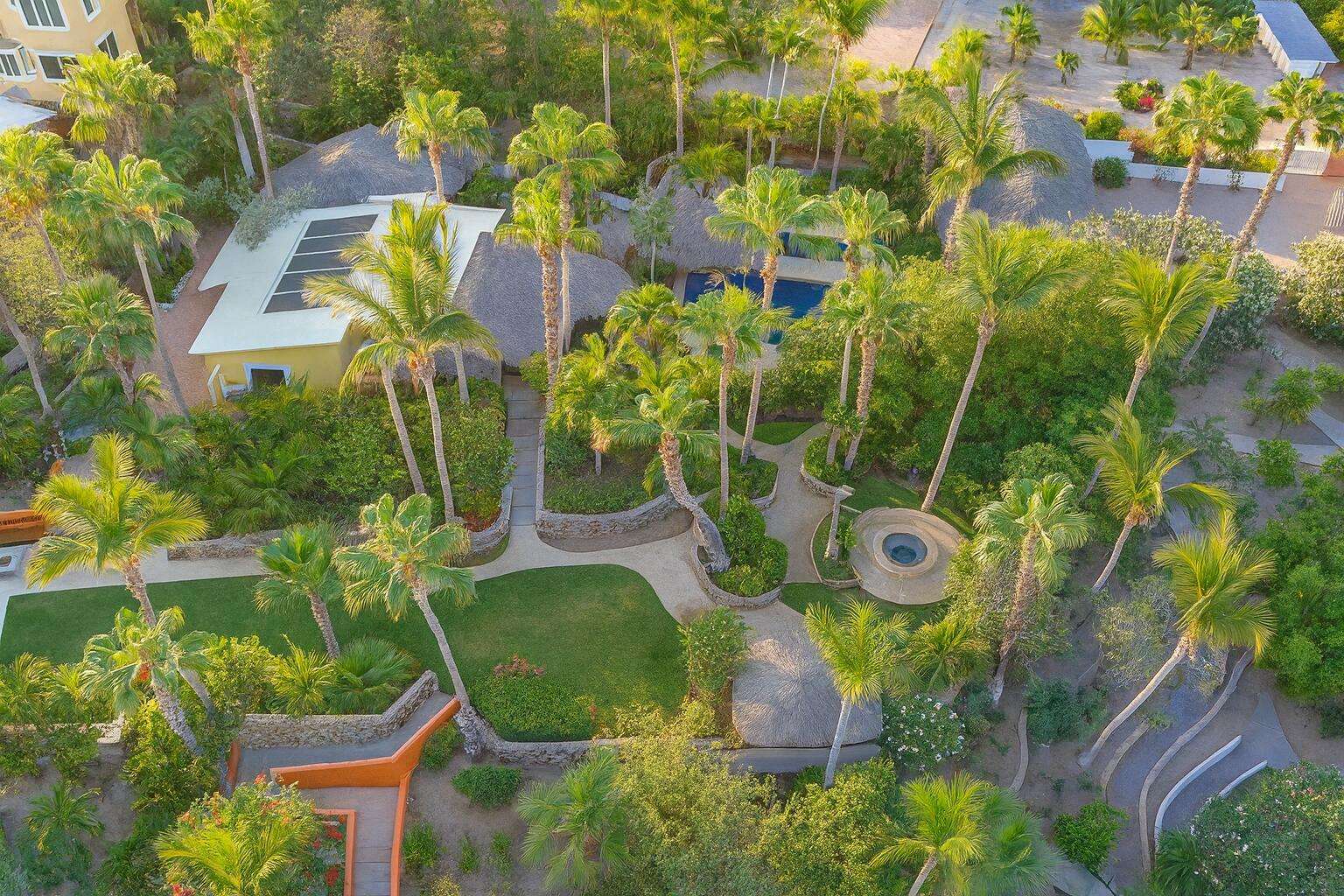 Cabo Golf Park Hyatt Villa Mariposa is a stunning three-bedroom oceanfront retreat designed for those seeking privacy, tranquility, and timeless Baja elegance. Showcasing classic Hacienda-style architecture, the villa features rich wood furnishings, warm finishes, and tasteful pops of color that create an inviting and sophisticated atmosphere throughout.Wake up to the soothing sound of the waves and spend your days enjoying the private pool and hot tub overlooking the Sea of Cortez. The expansive terrace provides the perfect setting for al fresco dining, sunset cocktails, or simply relaxing while watching whales pass by during the season.The gourmet kitchen is equipped with high-end appliances and complemented by a charming breakfast nook. See more... The open-concept living and dining areas seamlessly connect to the spacious terrace, maximizing indoor-outdoor living and capturing breathtaking ocean for sale