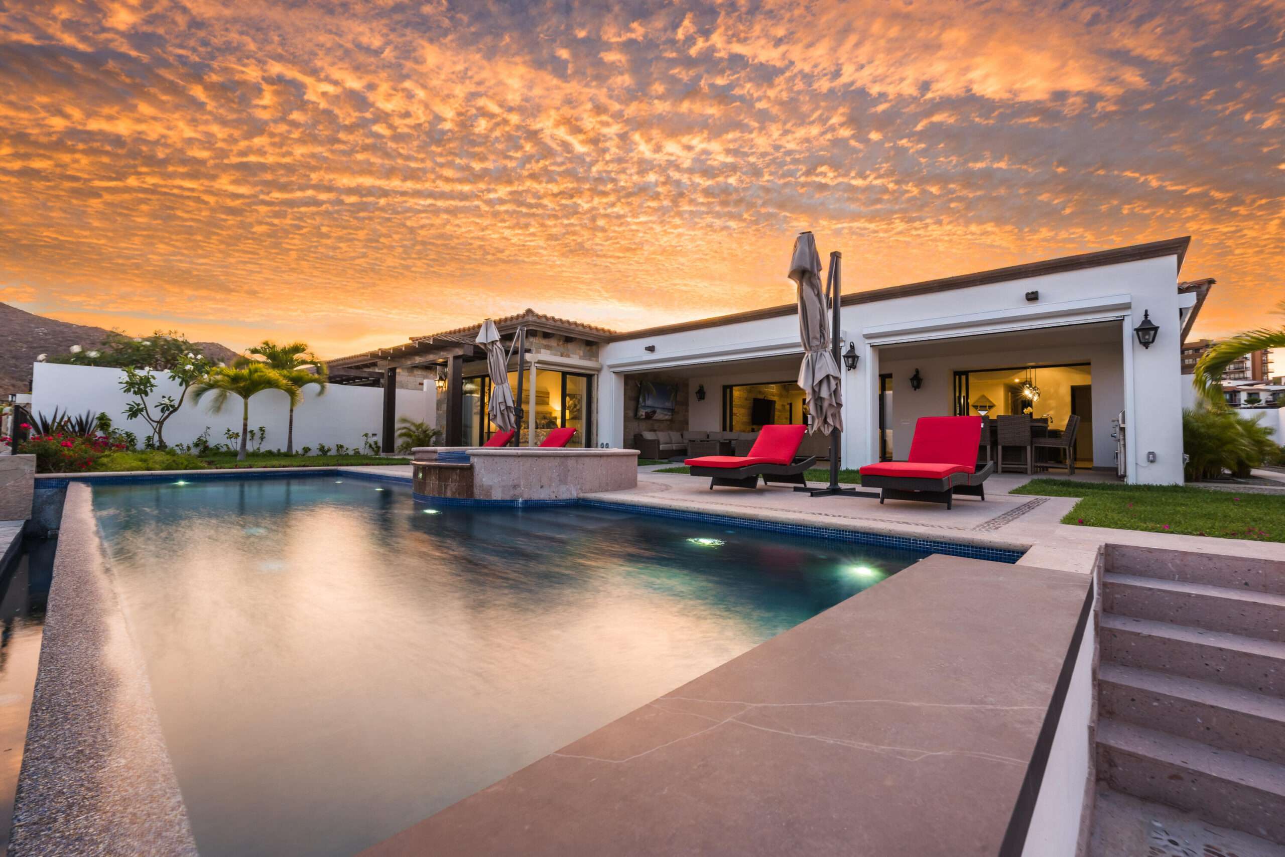 Cabo Golf Coronado THIS IS THE ONE - MOVE IN READY!!Coronado 3.4 is a beautifully designed Angel Model estate offers the rarest combination in Los Cabos: single-level living, true privacy, breathtaking Pacific Ocean for sale